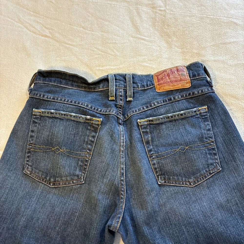 Vintage Women's Jeans Lucky Brand 6/28 Blue Easy Rider Straight USA Button Fly - Picture 10 of 12